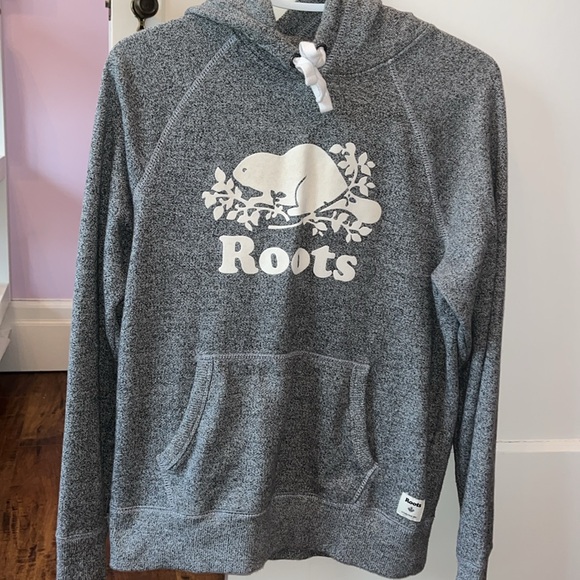 Roots salt and pepper women’s hoodie - Picture 2 of 3